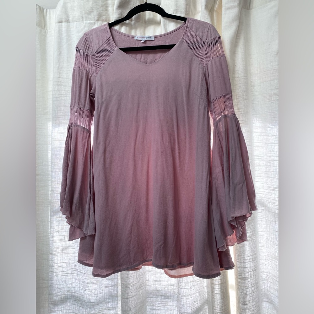 Bohemian Bell Sleeved Dress - Size Medium